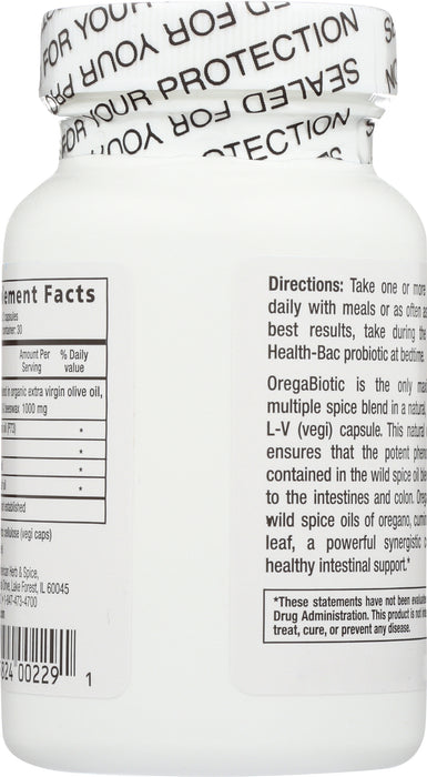 OregaBiotic, Gradual Release, 60 liq vcap