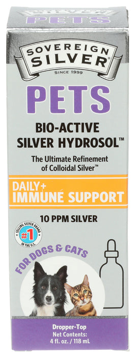 Pets Silver Hydrosol, Dropper, 4 fl oz