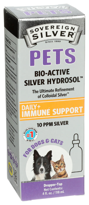 Pets Silver Hydrosol, Dropper, 4 fl oz