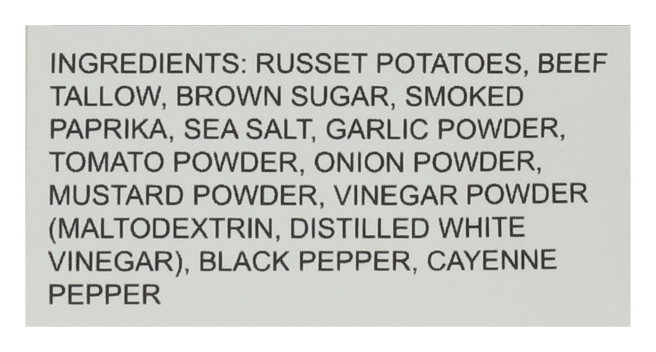 Potato Chips, No Seed Oil, Summer BBQ, 5 oz