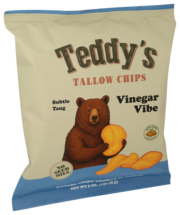 Potato Chips, No Seed Oil, Vinegar, 5 oz