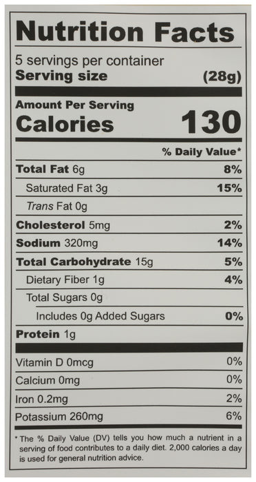 Potato Chips, No Seed Oil, Vinegar, 5 oz