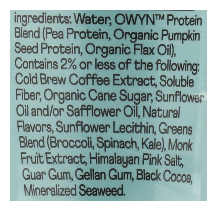 Protein Shake 20g, Cold Brew Coffee, 12 fl oz