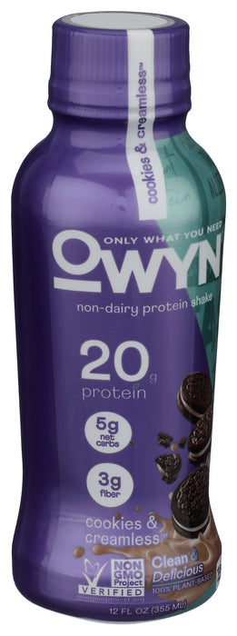 Protein Shake 20g, Cookies & Creamless, 12 fl oz