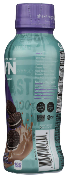 Protein Shake 20g, Cookies & Creamless, 12 fl oz