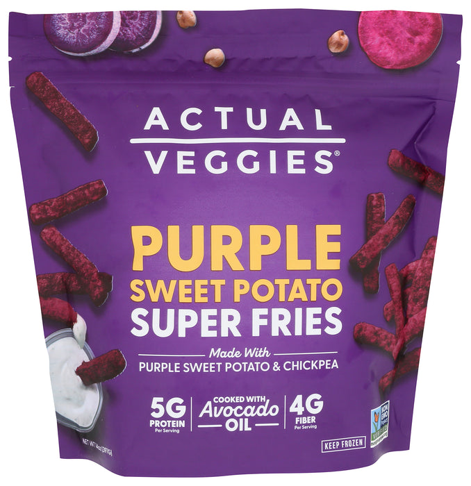 Purple Sweet Potato Super Fries, No Seed Oil, GF, 14 oz