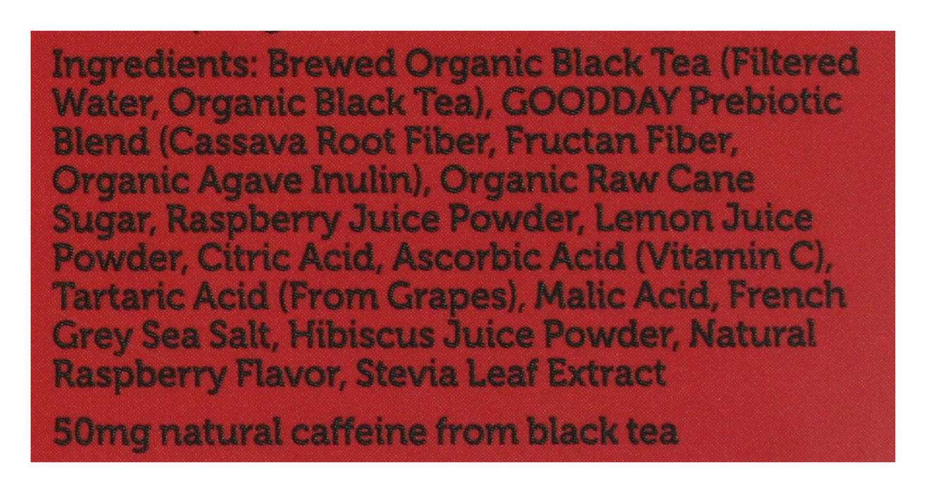 Raspberry Ice Tea, Prebiotic Tea, 12 fl oz