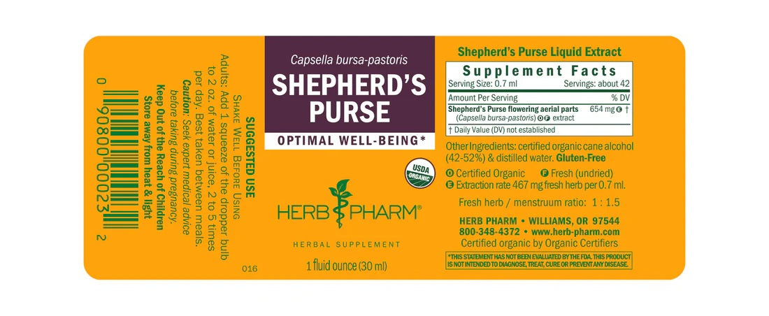 Shepherd's Purse Extract, 1floz