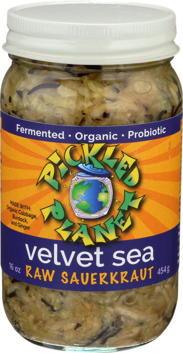 Raw Sauerkraut, Velvet Sea, 16 oz