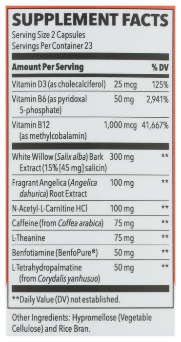 Relieve-R, Multi-Action Relief, 46 vcap