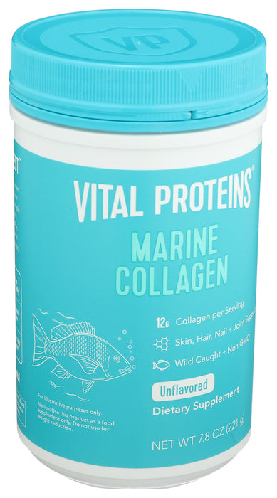 Marine Collagen, Unflavored, 7.8 oz