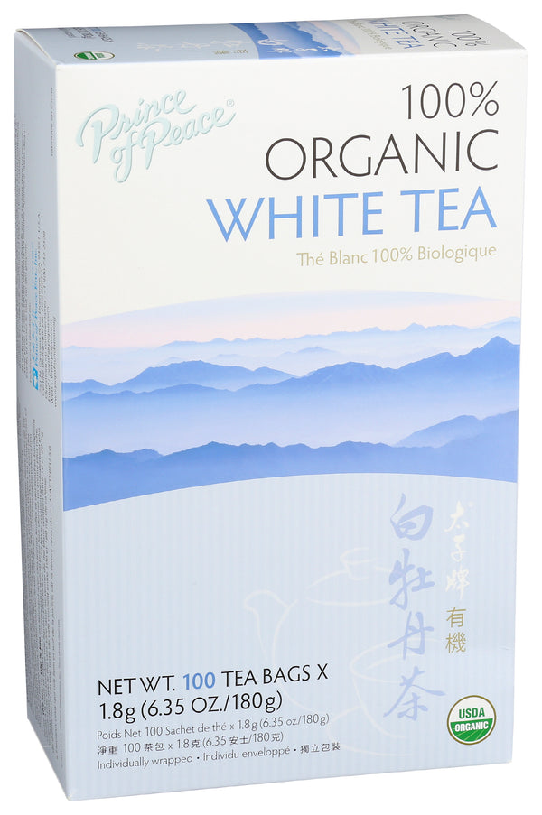 White Tea, Org, 100 tbag