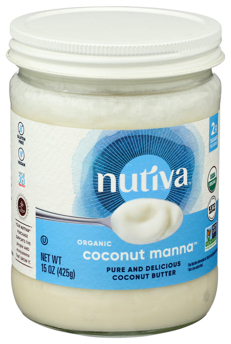 Coconut Manna, Org, 15 oz