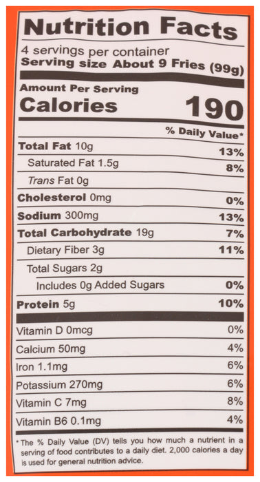Sweet Potato Super Fries, No Seed Oil, 14 oz