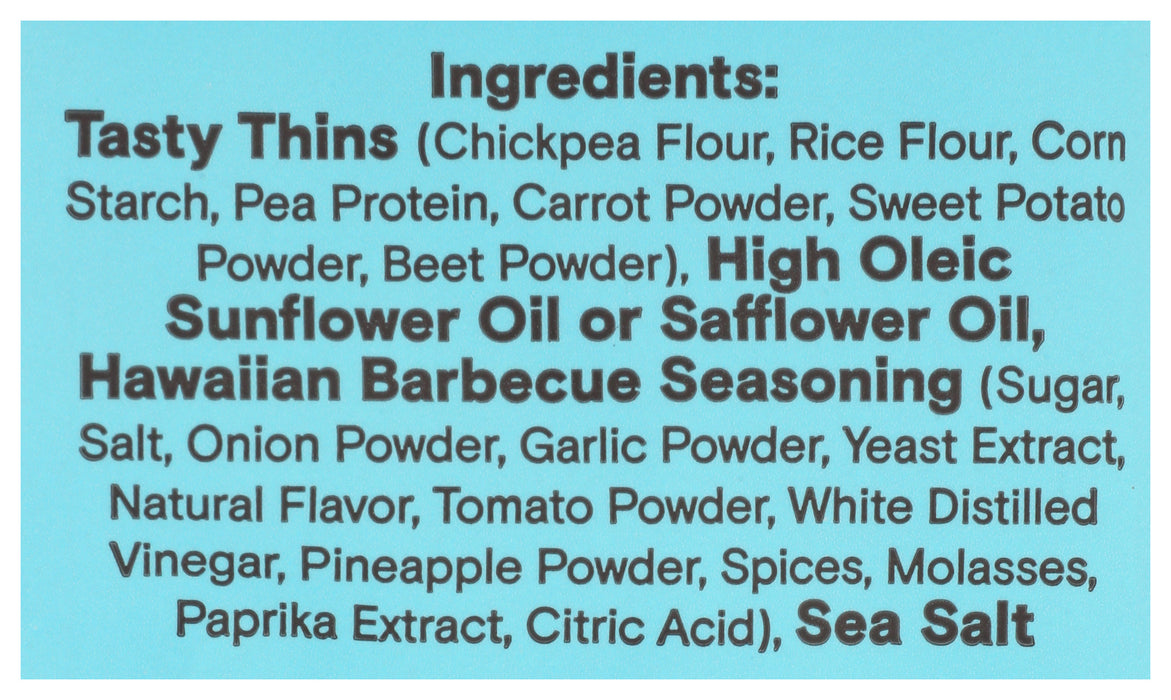 Tasty Thins, Hawaiian BBQ, GF, 4 oz