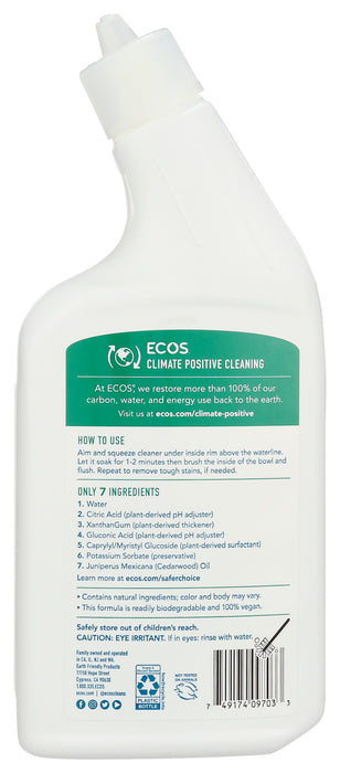 Toilet Bowl Cleaner, Cedar, 24 fl oz