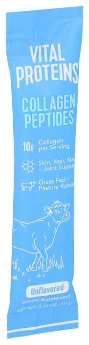 Collagen Peptides, Unflavored, 0.35 oz