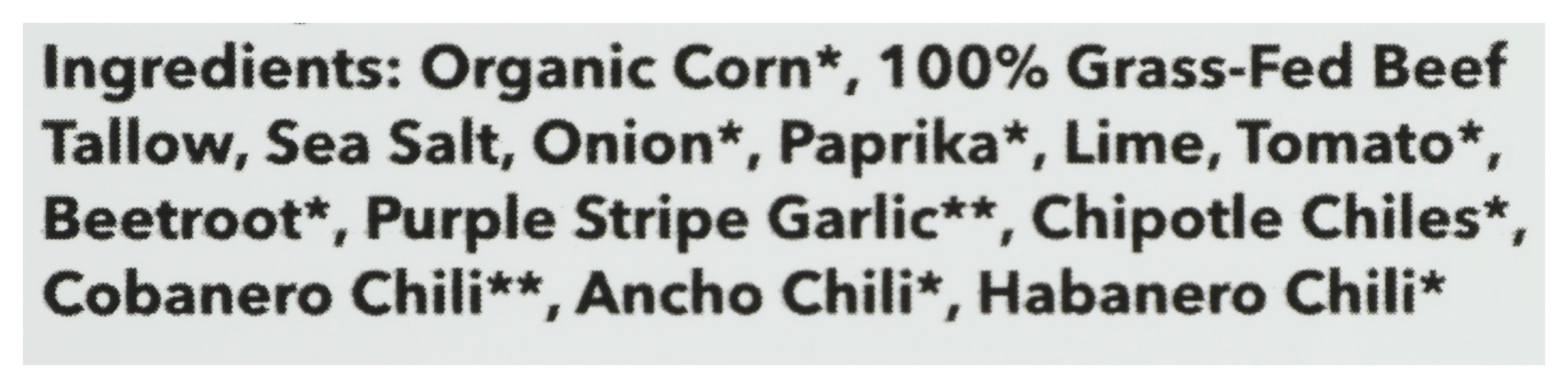 Torilla Chips Tallow/No Seed Oil, Cobanero, 5 oz