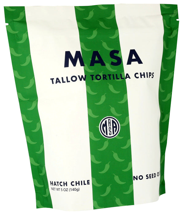 Torilla Chips Tallow/No Seed Oil, Hatch Chile, 5 oz