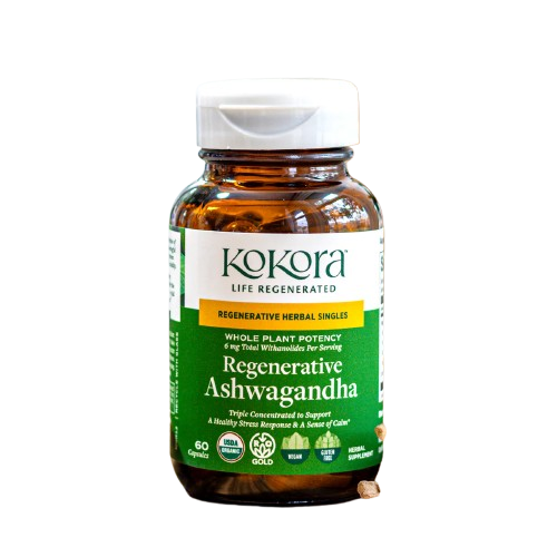 Ashwagandha, Regenerative Org, 60 Caps