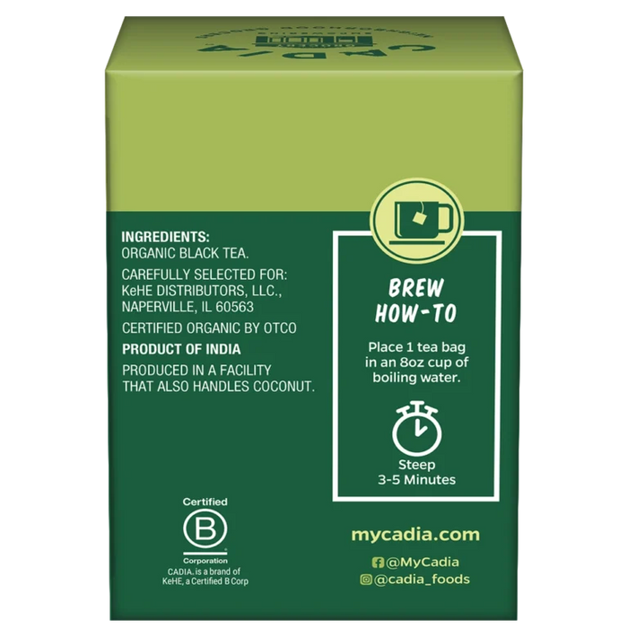 Assam Black Tea, Org, 16 tbag