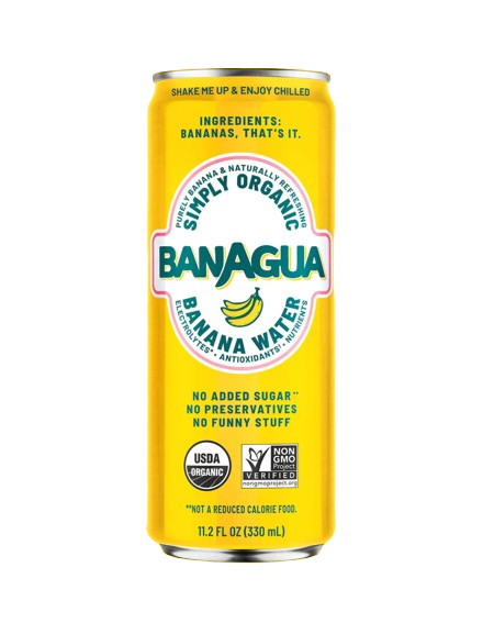 Banana Water, Org, 11.2 fl oz