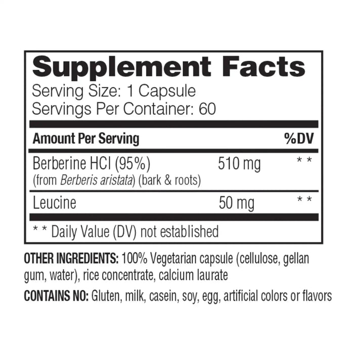 Berberine, 120 cap