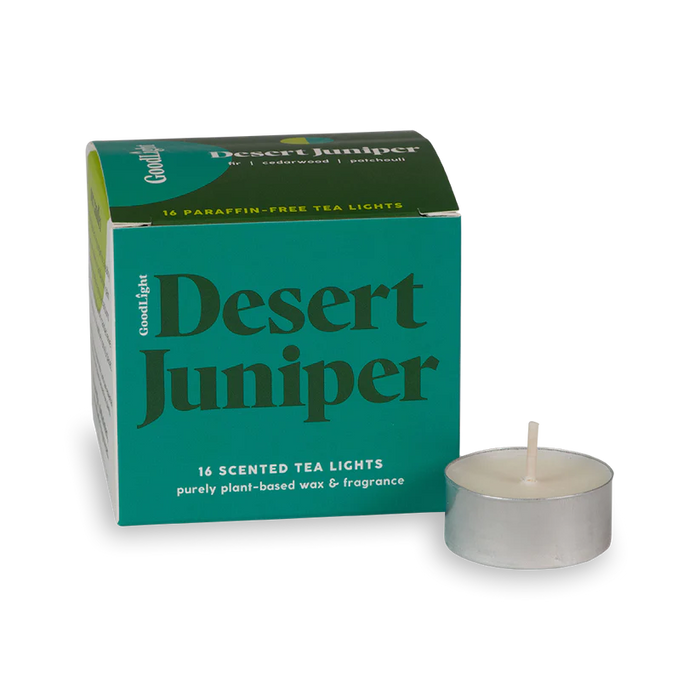 Candle, Tea Lights, Desert Juniper, 16 ct