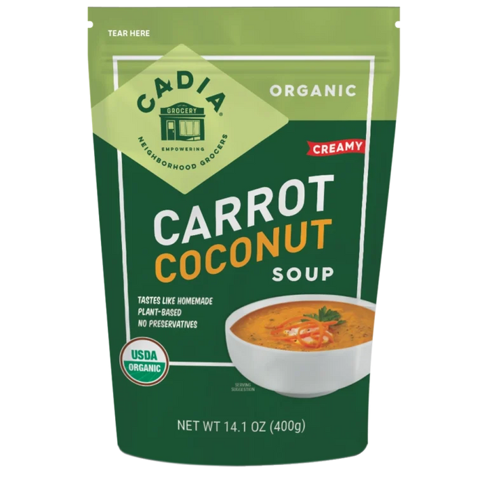 Carrot Coconut Soup, Org, 14.1 oz
