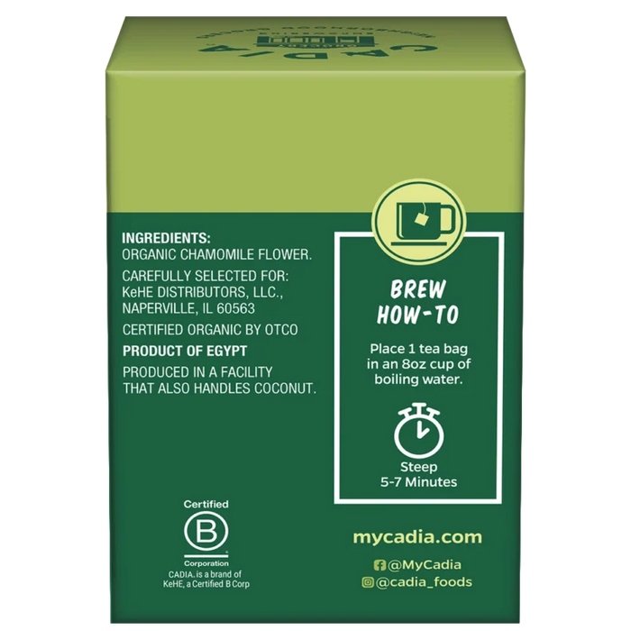 Chamomile Herbal Tea, Org, 16 tbag