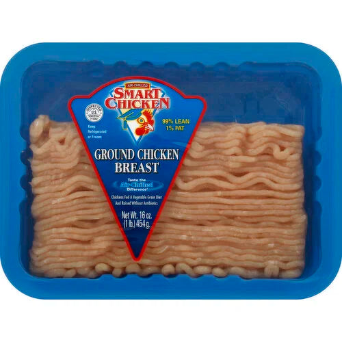 Chicken, Ground Breast 99%, Organic