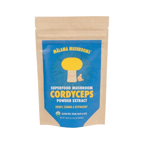 Cordyceps Mushroom Powder Extract, Org,  3.5 oz