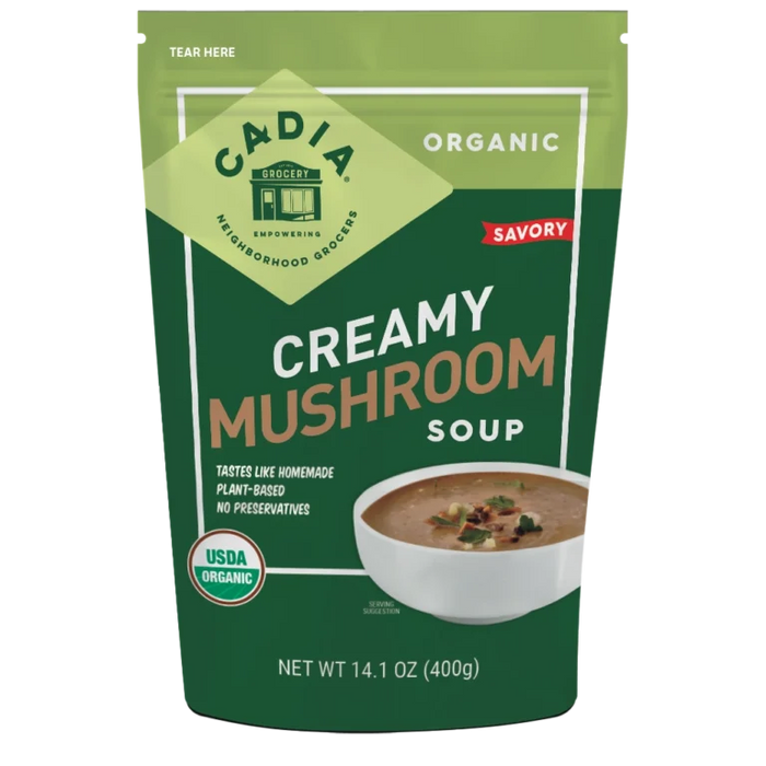 Creamy Mushroom Soup, Org, 14.1 oz