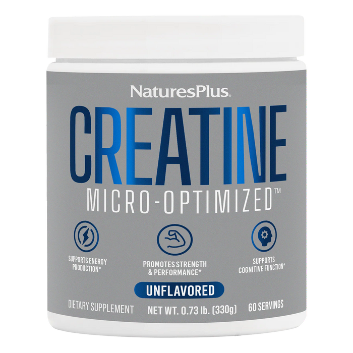Creatine Micro-Optimized, Unflavored, 60 serv/330 g