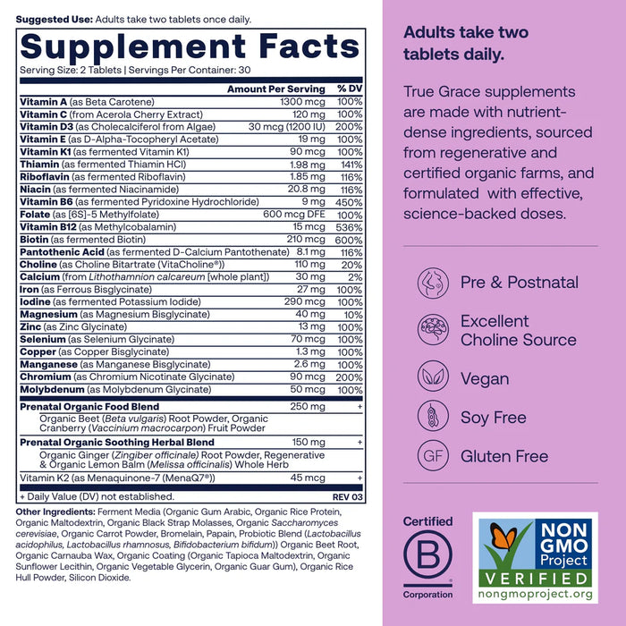 Daily Prenatal Multi-Vitamin, 60 vtab