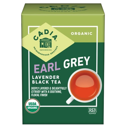 Earl Grey Lavender Black Tea, Org, 16 tbag