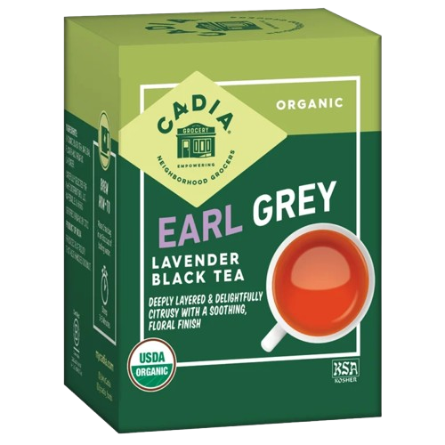Earl Grey Lavender Black Tea, Org, 16 tbag