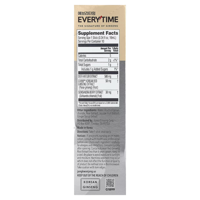 Everytime Power Full Deer Antler, 10/0.34 oz stick