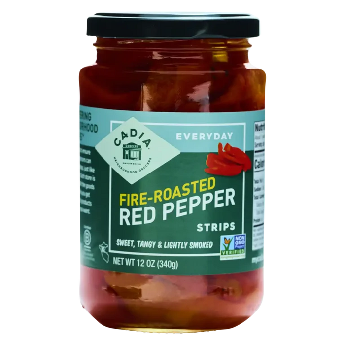 Fire-Roasted Red Pepper Strips, 12 oz
