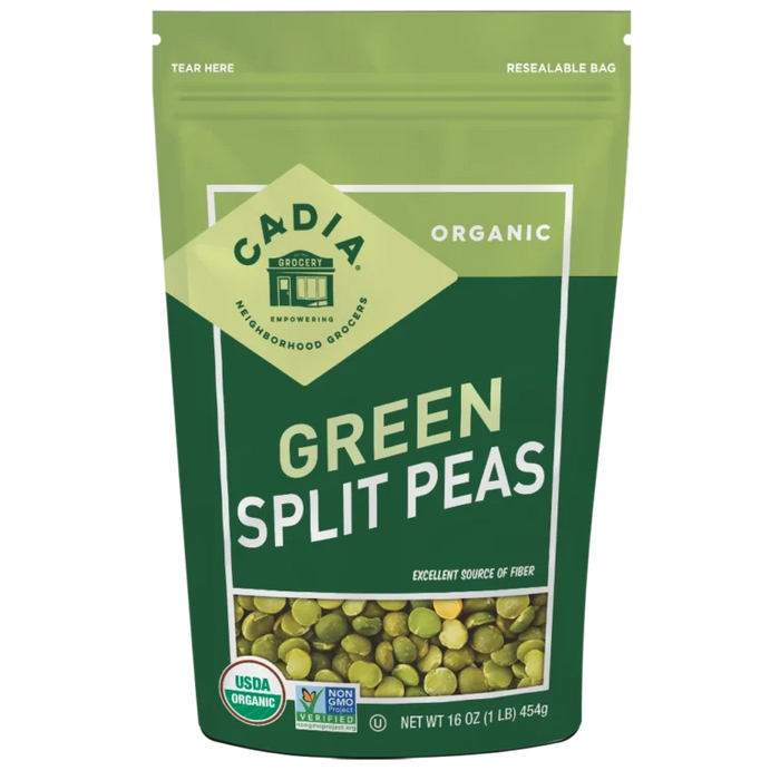 Green Split Peas, Org, 16 oz