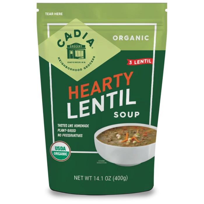 Hearty Lentil Soup, Org, 14.1 oz