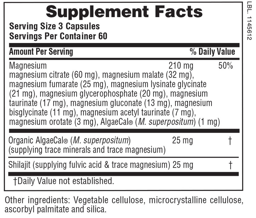 KalmAssure Magnesium Complex 12, 180 cap