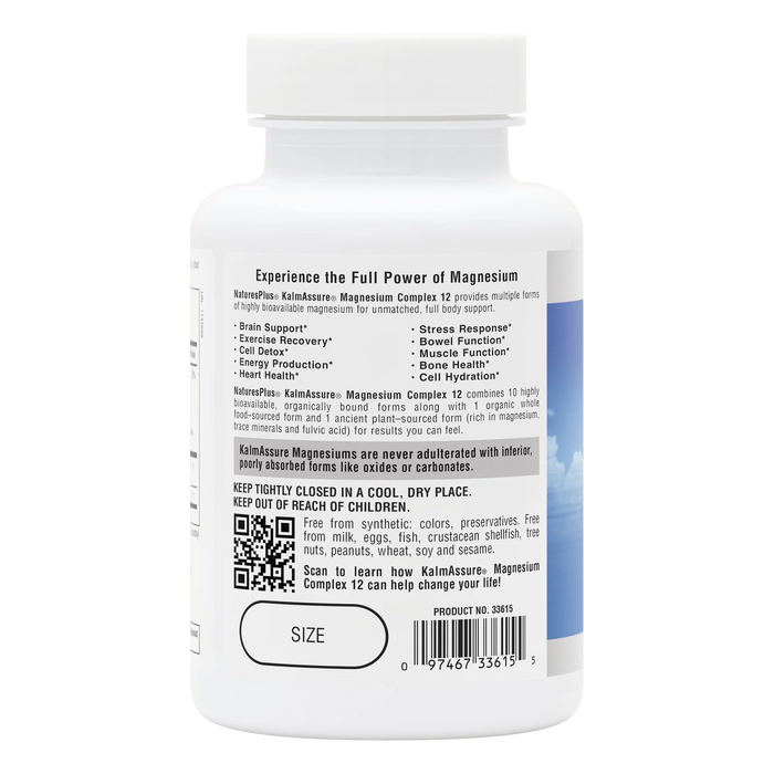 KalmAssure Magnesium Complex 12, 60 tab