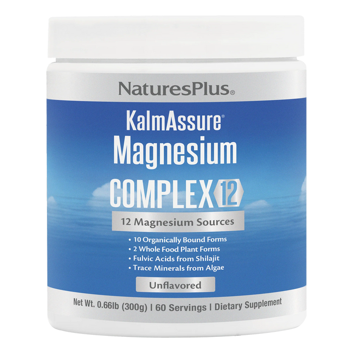 KalmAssure Magnesium Complex 12, Unflavored, 60 serv/300 g