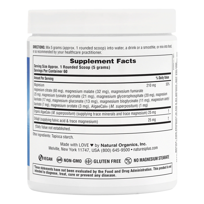 KalmAssure Magnesium Complex 12, Unflavored, 60 serv/300 g