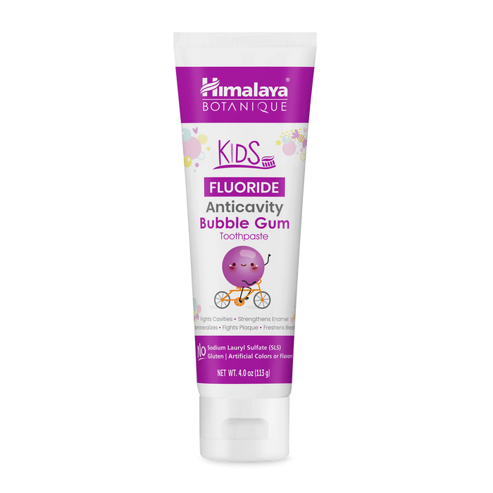 Kids Anticavity Fluoride Toothpaste, Bubble Gum, 4 oz
