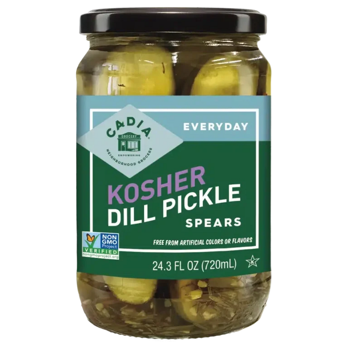 Kosher Dill Pickle Spears, 24.3 fl oz