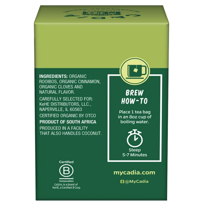 Rooibos Chai Herbal Tea, Org, 16 tbag