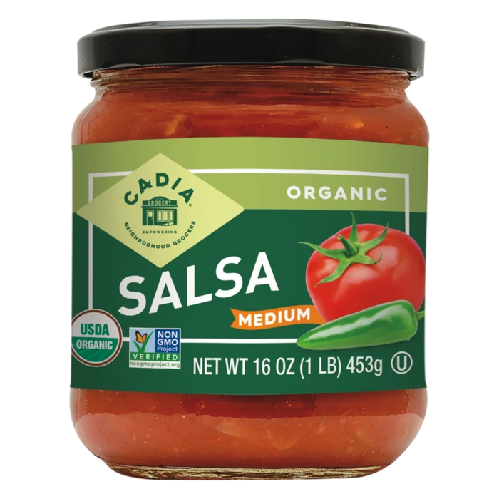 Salsa Medium, Org, 16 oz