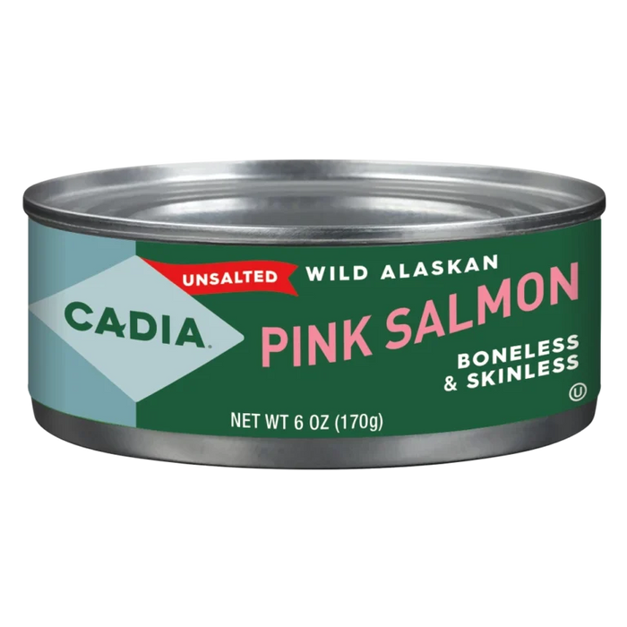 Wild Alaskan Pink Salmon, NS, 6 oz